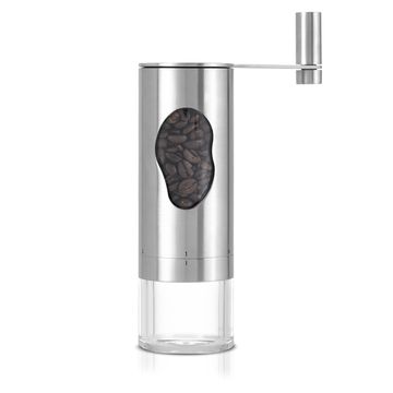 Moedor De Café Inox e Acrílico 21,5cm Mrs Bean AdHoc