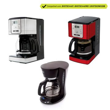 Jarra de Vidro para Cafeteira Oster Programável 4401