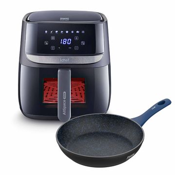 Fritadeira Elétrica Airfryer Vision Max Ichef 5,7L e Panela Home Sauté...