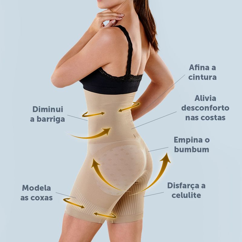 Calça store modeladora polishop