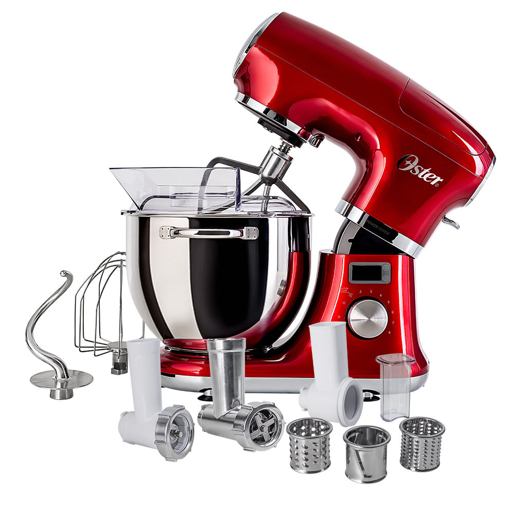 Kit Completo Batedeira Planetária Digital Multifuncional com Acessórios Oster Menor preço em Kit Completo Batedeira Planetária Digital Multifuncional com Acessórios Oster