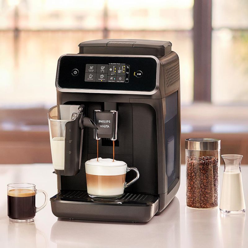 Máquina de Café Espresso Automática LatteGo Philips Walita