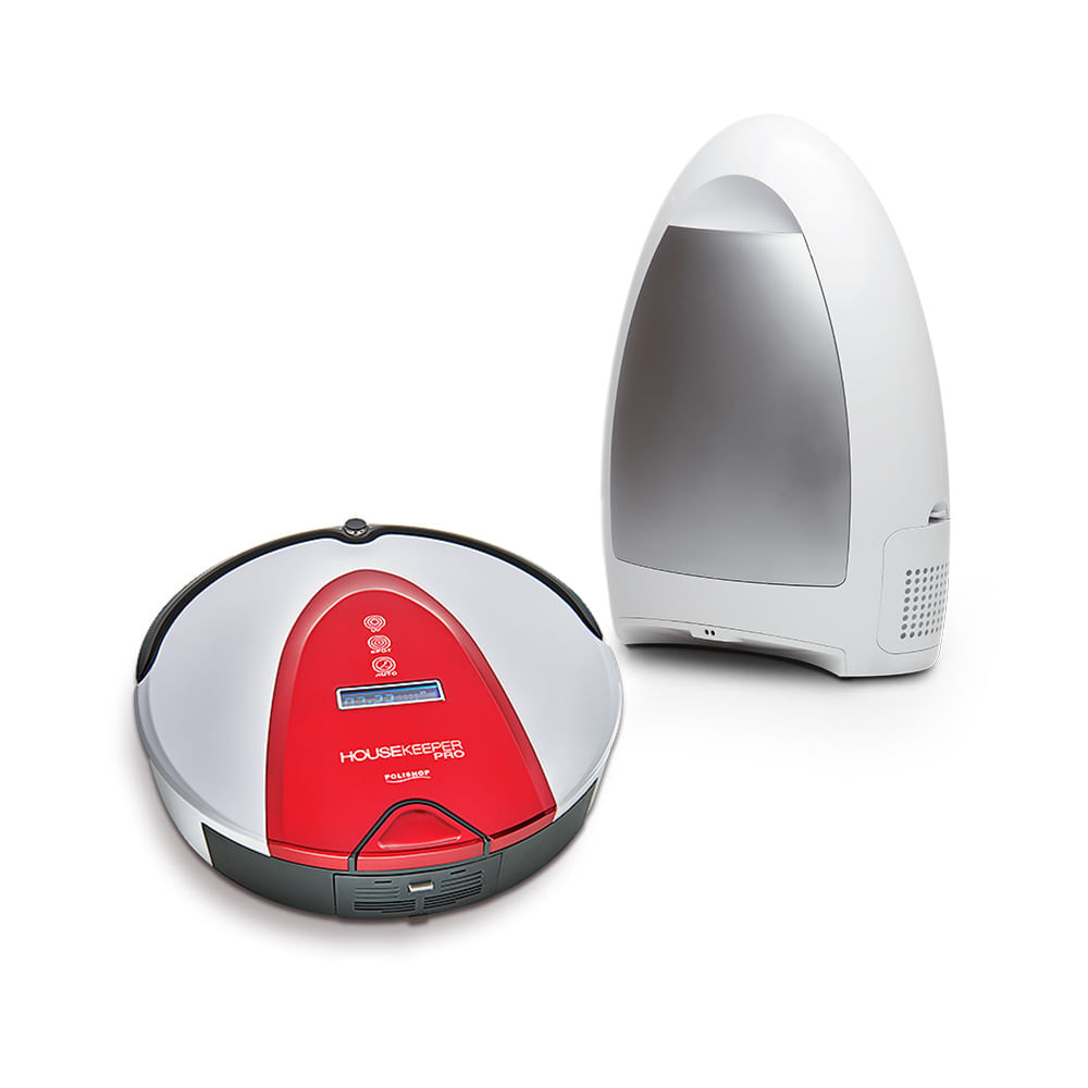 Robô Aspirador Housekeeper Pro e GANHE Aspirador Vacuum Cleaning Guard Polishop Menor preço em Robô Aspirador Housekeeper Pro e GANHE Aspirador Vacuum Cleaning Guard Polishop