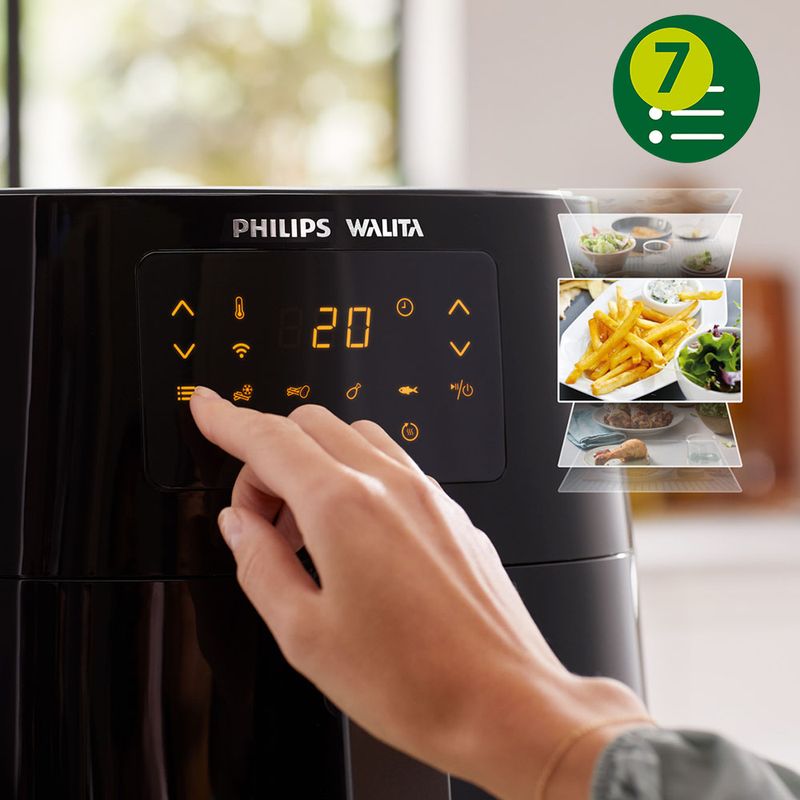 Fritadeira Elétrica - Airfryer High Connect - Philips Walita - POLISHOP