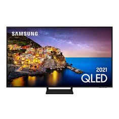 Smart TV Samsung - QLED 4K - Design Slim com Modo Game e Som em Movimento - Tela Sem Limites - 65"