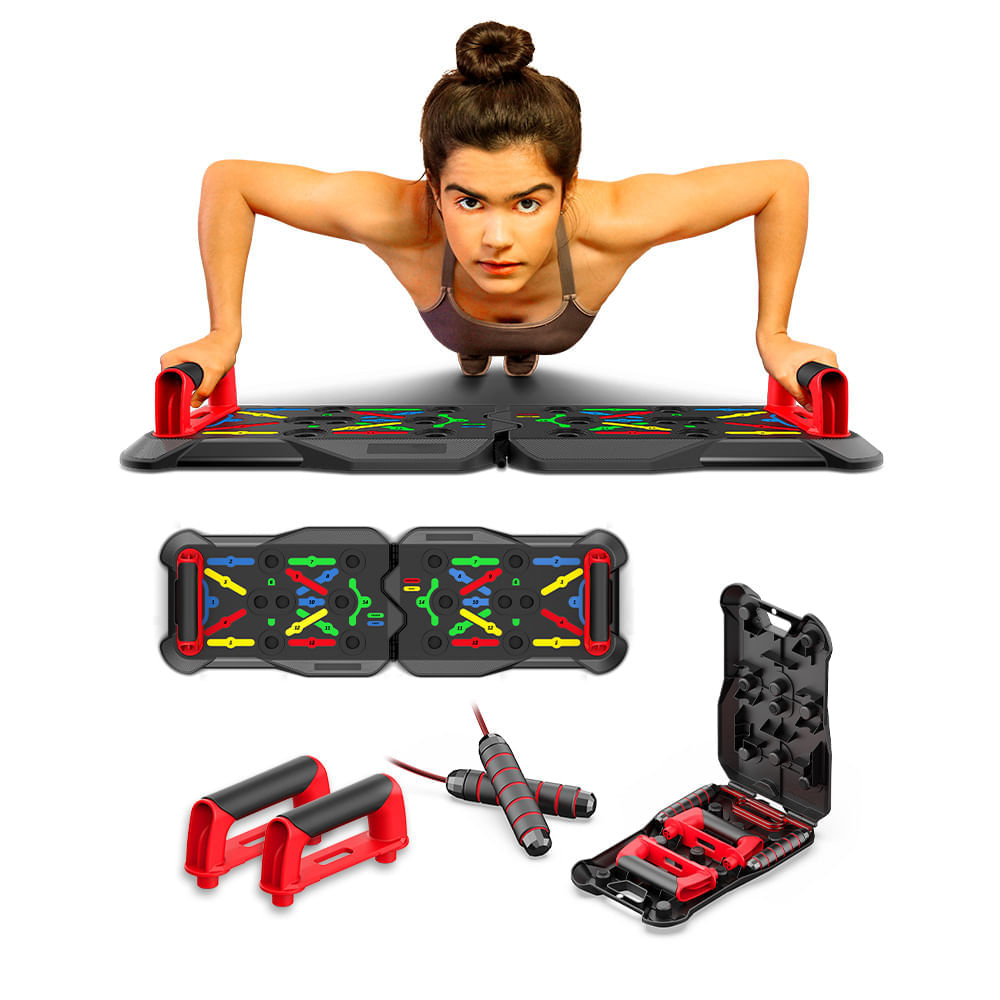 Plataforma de Exercícios Genis - Transformer Pushup - Outlet