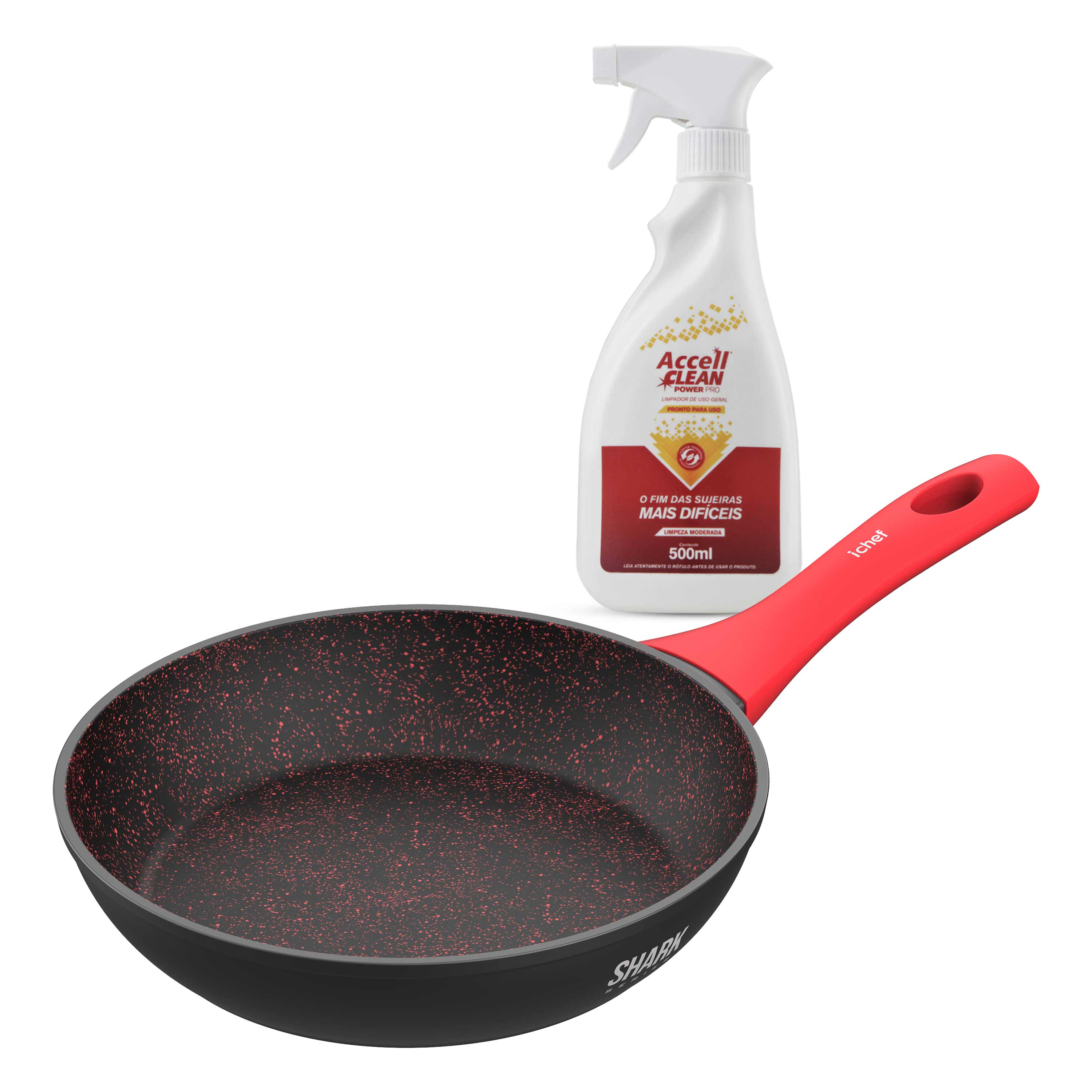 Panela Ichef Home Sauté Petit 20cm Vermelha e Accell Clean Power Pro é boa?