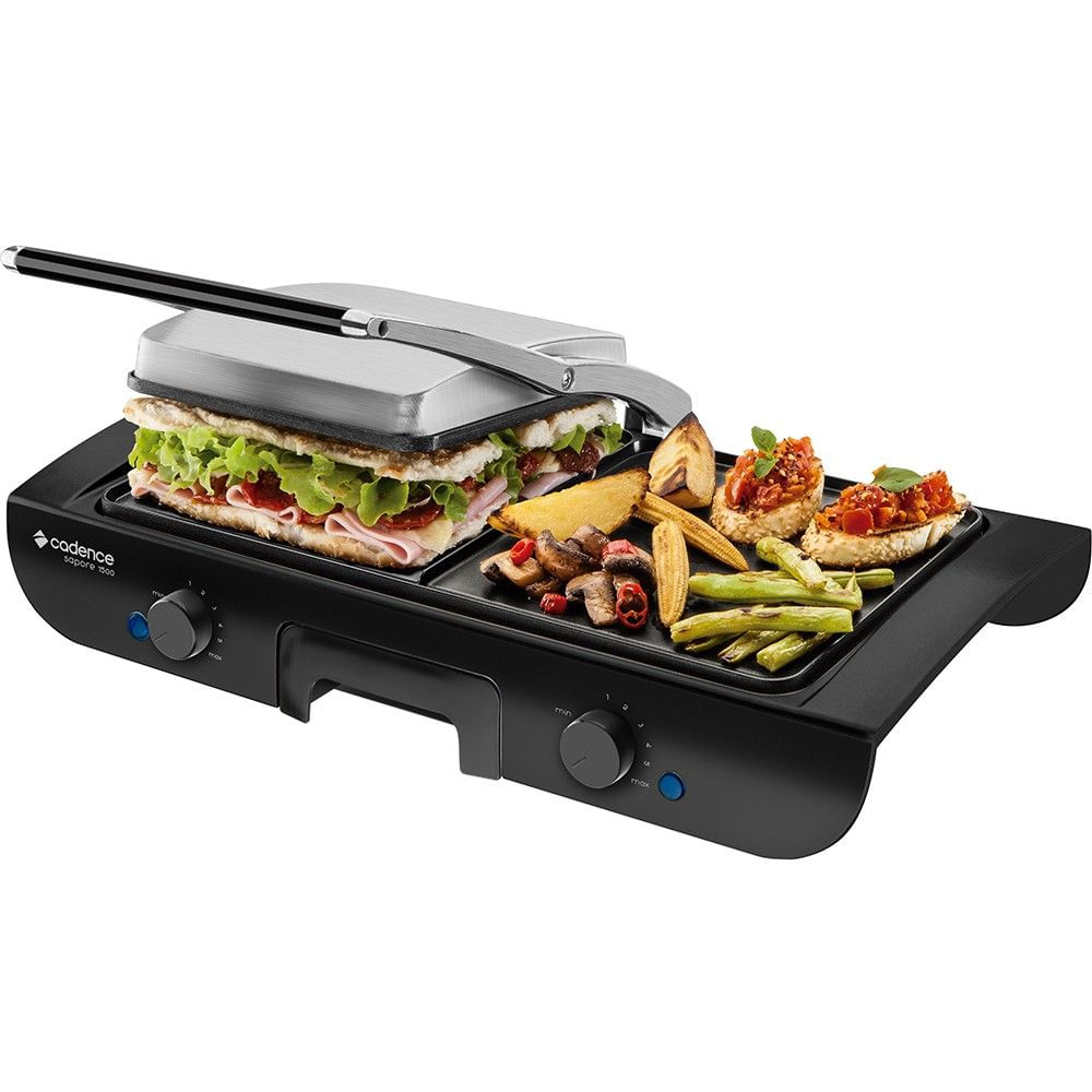 Grill Cadence Burguer 3 em 1 - 127V