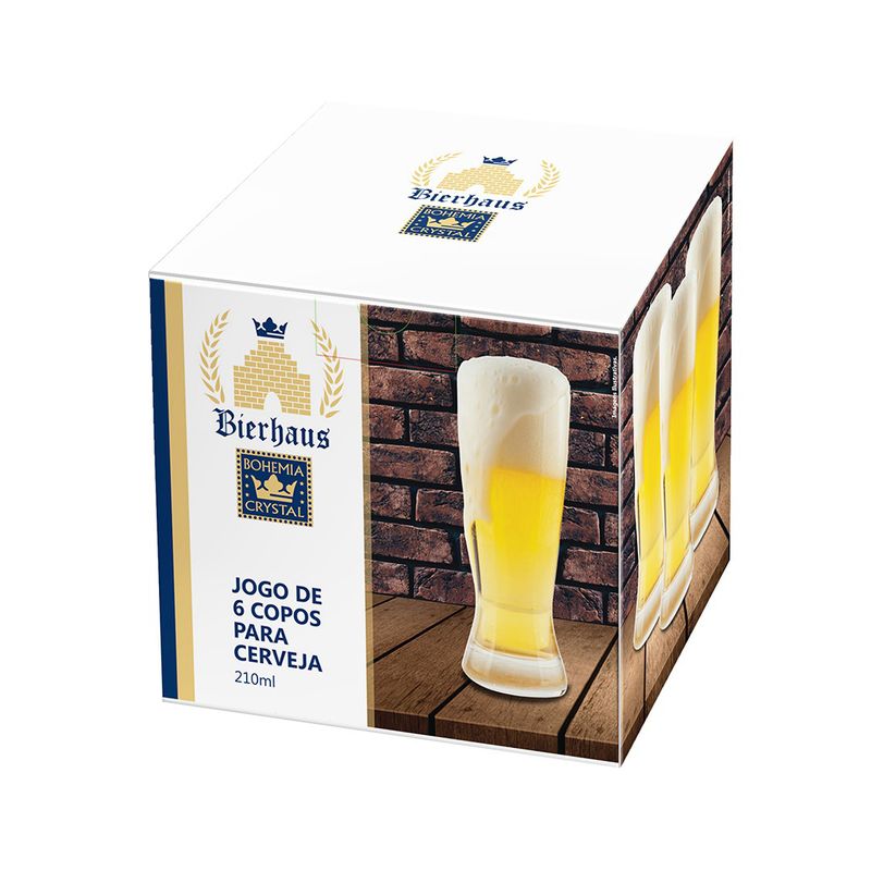 Copo Para Cerveja Cristal Catarininha Bohemia - 200ml